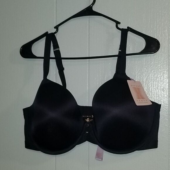 Savage Fenty By Rihanna T-shirt Bra - 40G new with tags black - Picture 1 of 11